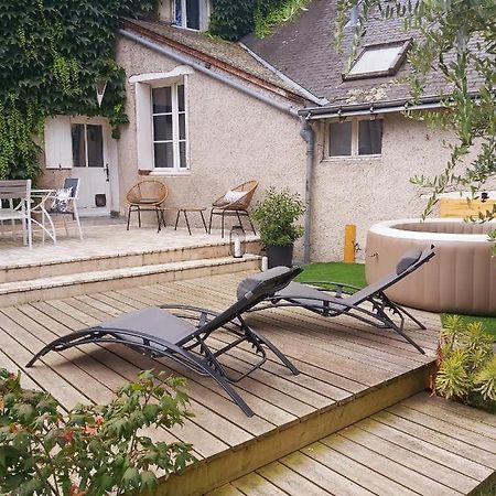 Gite De Charme Au Bord De L'Indre Avec Jacuzzi Villa Monts Exterior foto