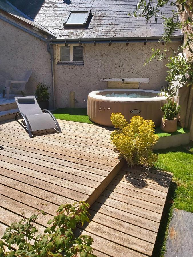 Gite De Charme Au Bord De L'Indre Avec Jacuzzi Villa Monts Exterior foto